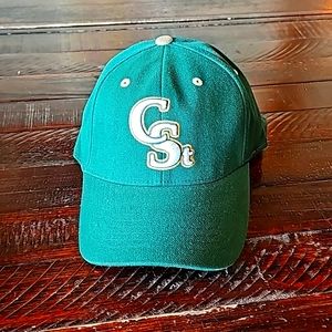 Authentic deadstock Top of the World Colorado State Rams flex-fit cap.